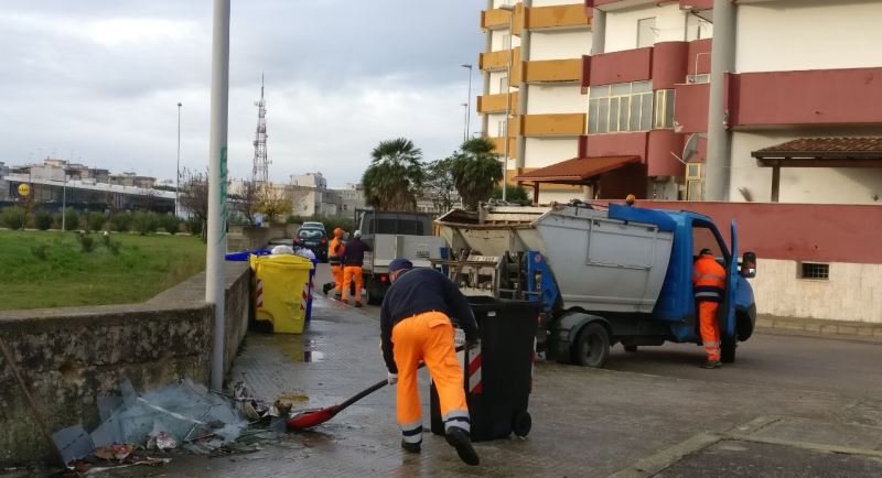 Via i rifiuti dalle strade in zona San Giovanni Battista: prosegue “Quartieri Puliti”